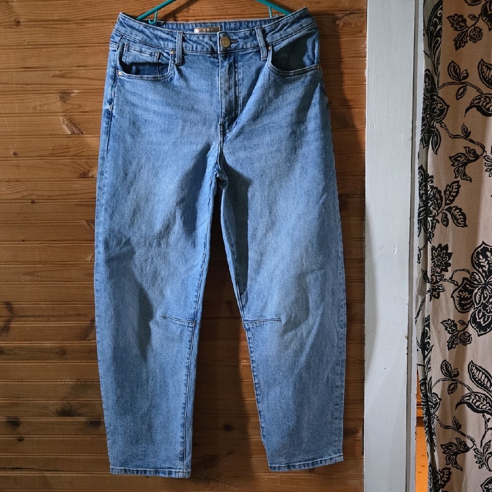 Kut from the Kloth Ashley Barrel Denim Jeans Size 6 Medium Wash